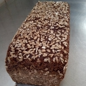 Roggenvollkornbrot (halbes Brot, 700 g)